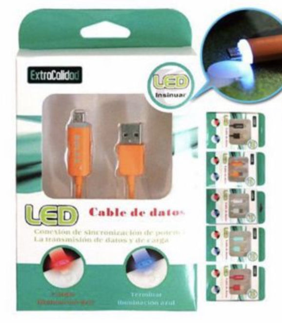 LOTE 10 x CABLE MICRO USB