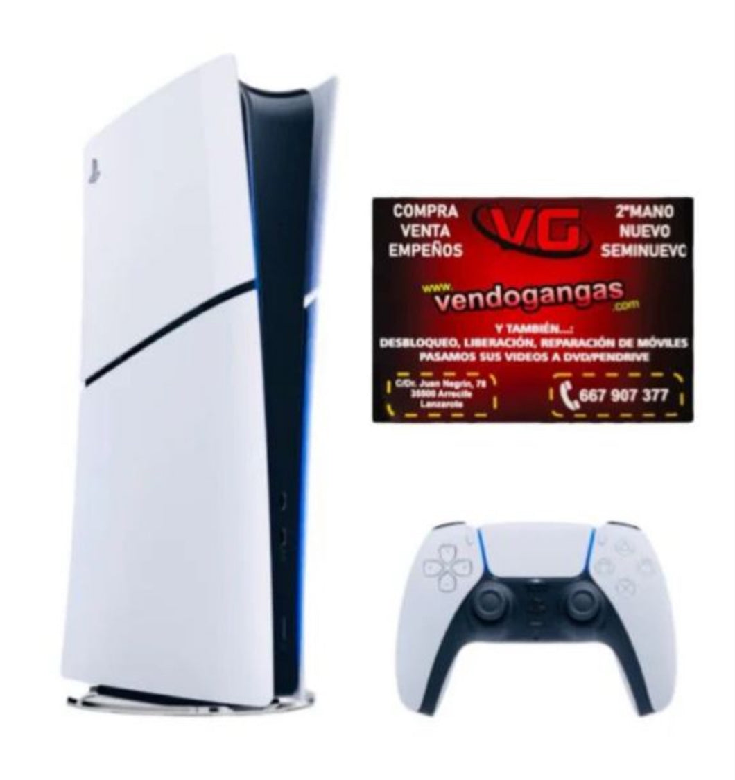 CONSOLA SONY PS5 SLIM 1TB DIGITAL