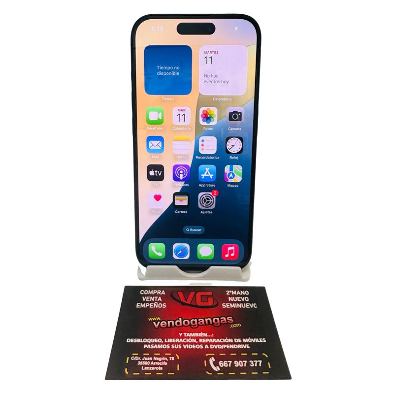 MÓVIL APPLE IPHONE 15 PRO 128GB