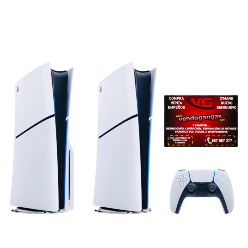 CONSOLA SONY PS5 SLIM 1TB DIGITAL