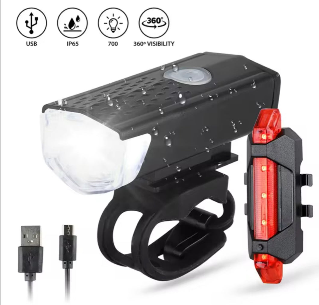 LOTE 5 x LUCES BICICLETA