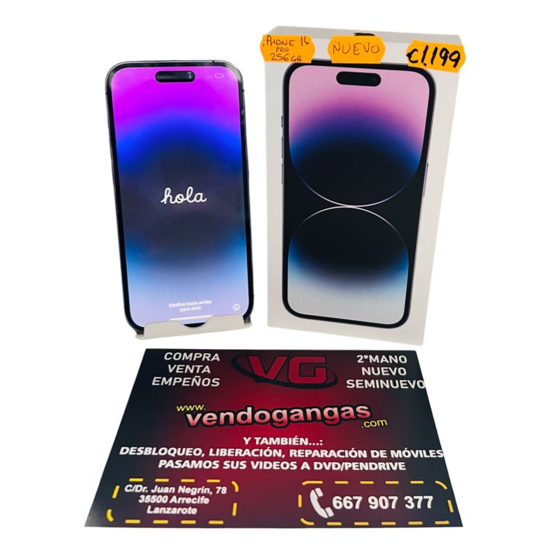MÓVIL APPLE IPHONE 14 PRO 256GB A ESTRENAR