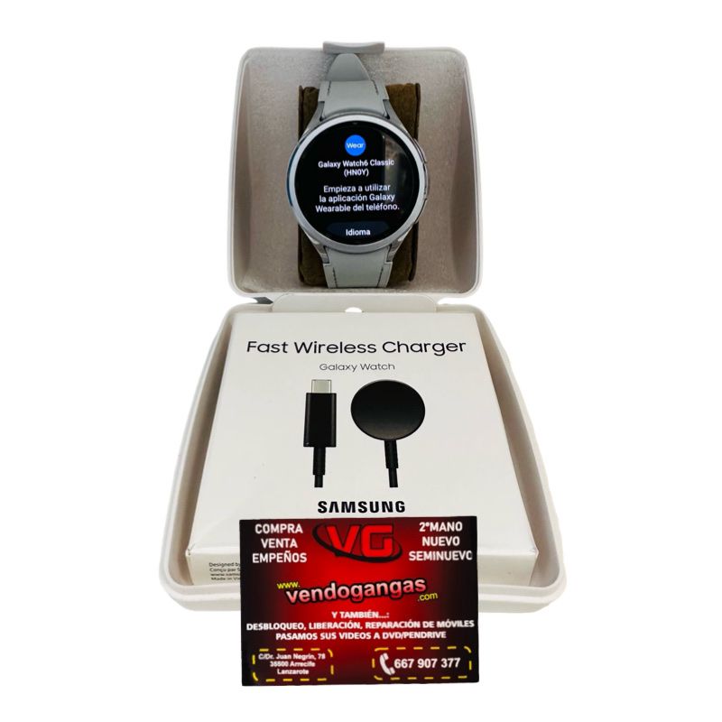 SMARTWATCH SAMSUNG GALAXY WATCH 6 47MM LTE SEMINUEVO