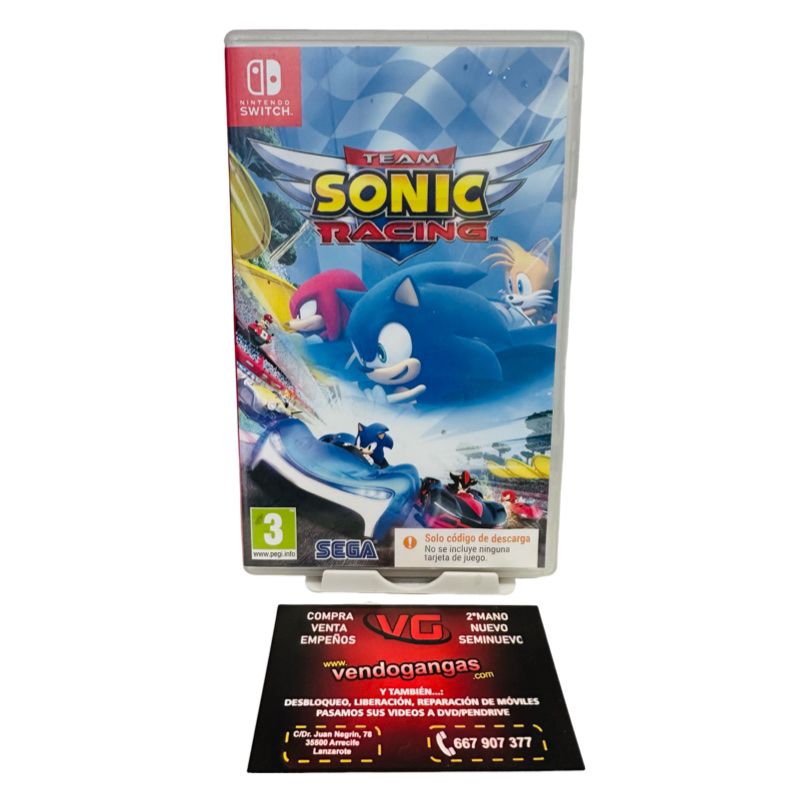 TEAM SONIC RACING NINTENDO SWITCH