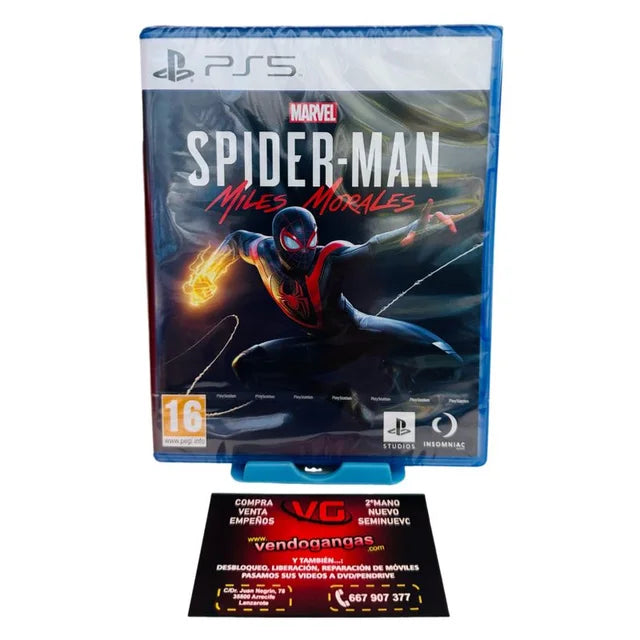 SPIDER-MAN MILES MORALES SONY PS5 PRECINTADO