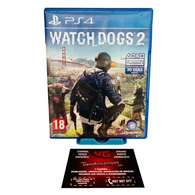 WATCH DOGS 2 SONY PS4