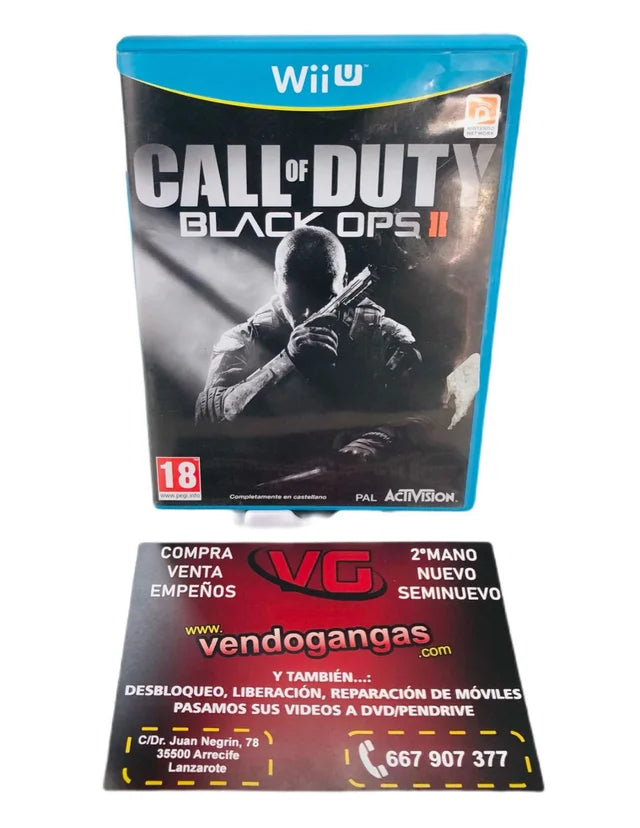 CALL OF DUTY BLACK OPS 2 NINTENDO WII U