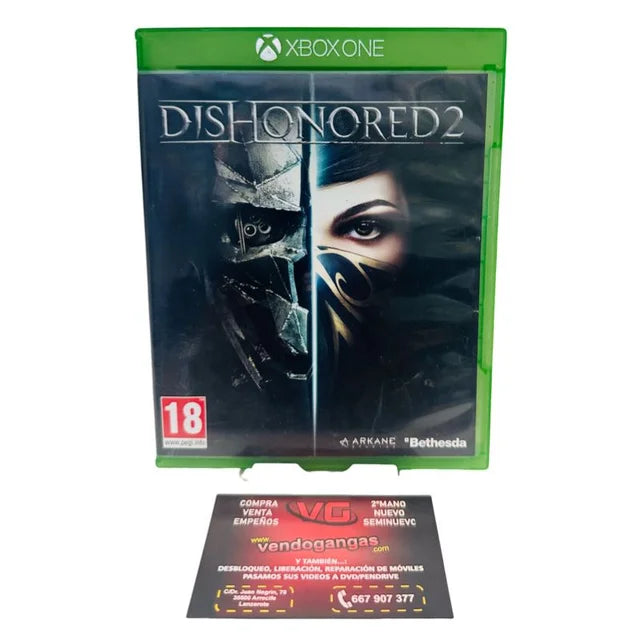 DISHONORED 2 XBOX ONE