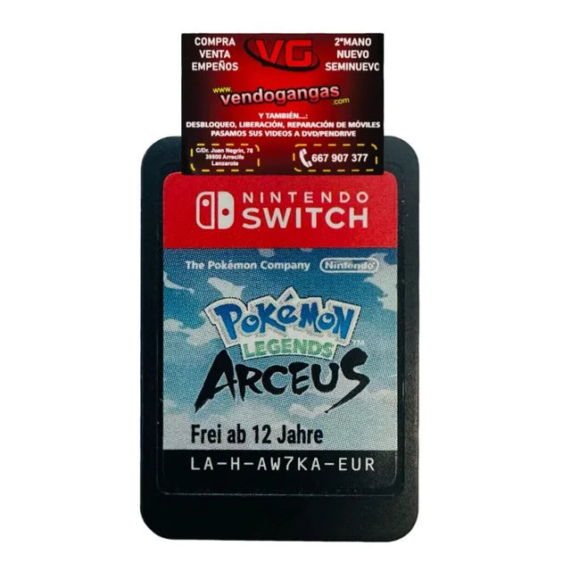 POKEMON LEGENDS ARCEUS NINTENDO SWITCH