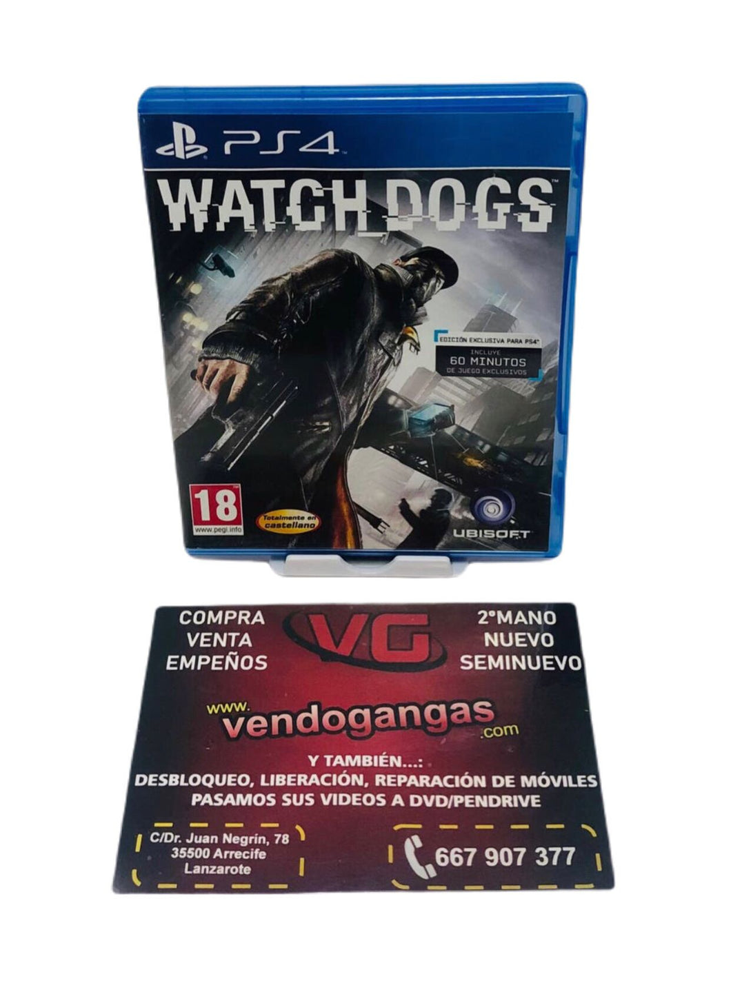 WATCH DOGS SONY PS4