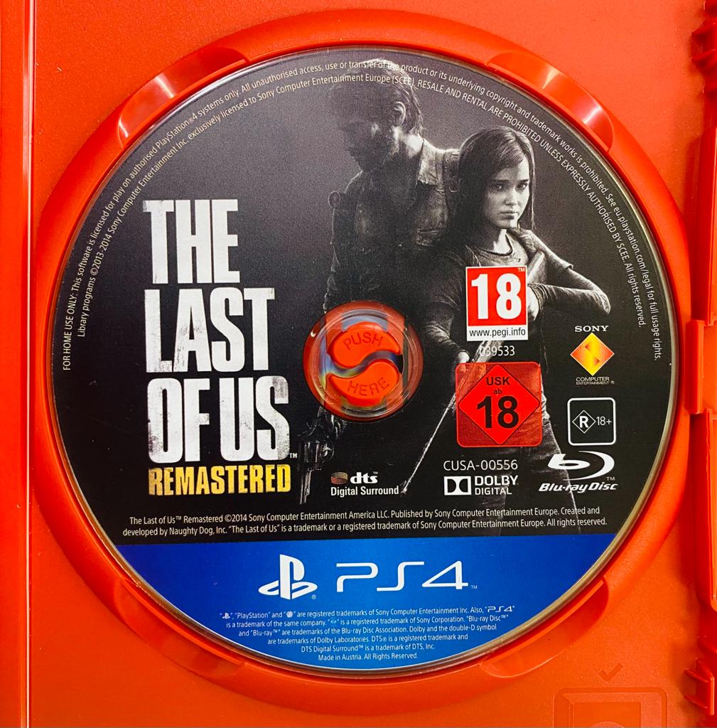 THE LAST OF US SONY PS4